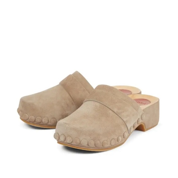 CHLOÉ Joy Suede Clogs